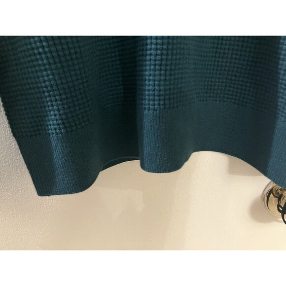 GAP Men's Textured Sweater Size S Small Sea Moss Green Pullover Casual Warm - Picture 12 of 13